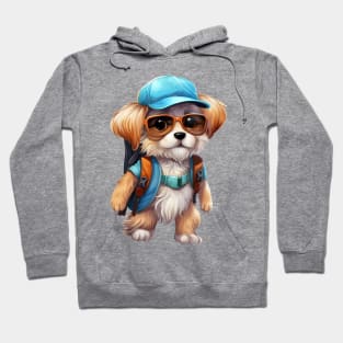 Back To School Dog Hoodie